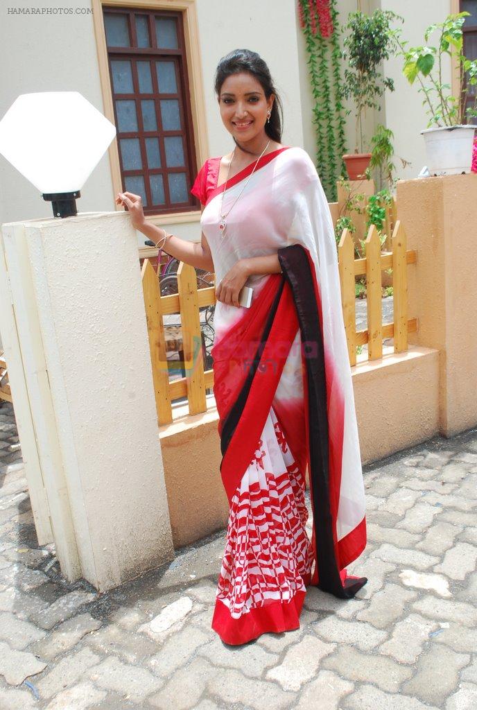 Rupali Bhosale at Transformers integration with Sab TV serial Bade Door Se Aaye Hain in Malvani, Mumbai on 16th June 2014