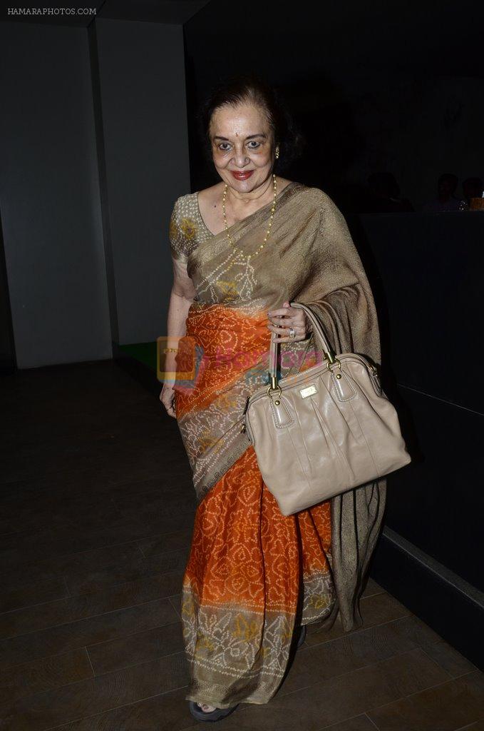 Asha Parekh at Humshakals screening in Lightbox, Mumbai on 19th June 2014