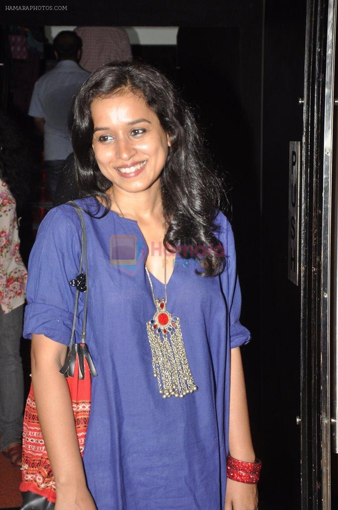 Tilotama Shome at With You Without You premiere in PVR, Mumbai on 19th June 2014