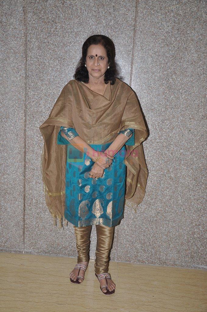 Usha Nadkarni at Mahesh Manjrekar's Janiva film press meet in Andheri, Mumbai on 21st June 2014