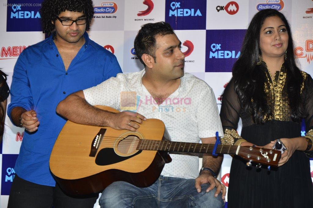 Siddharth Mahadevan at 9X Media celebrates World Music Day with the launch of Music dil mein in Villa 69 on 20th June 2014