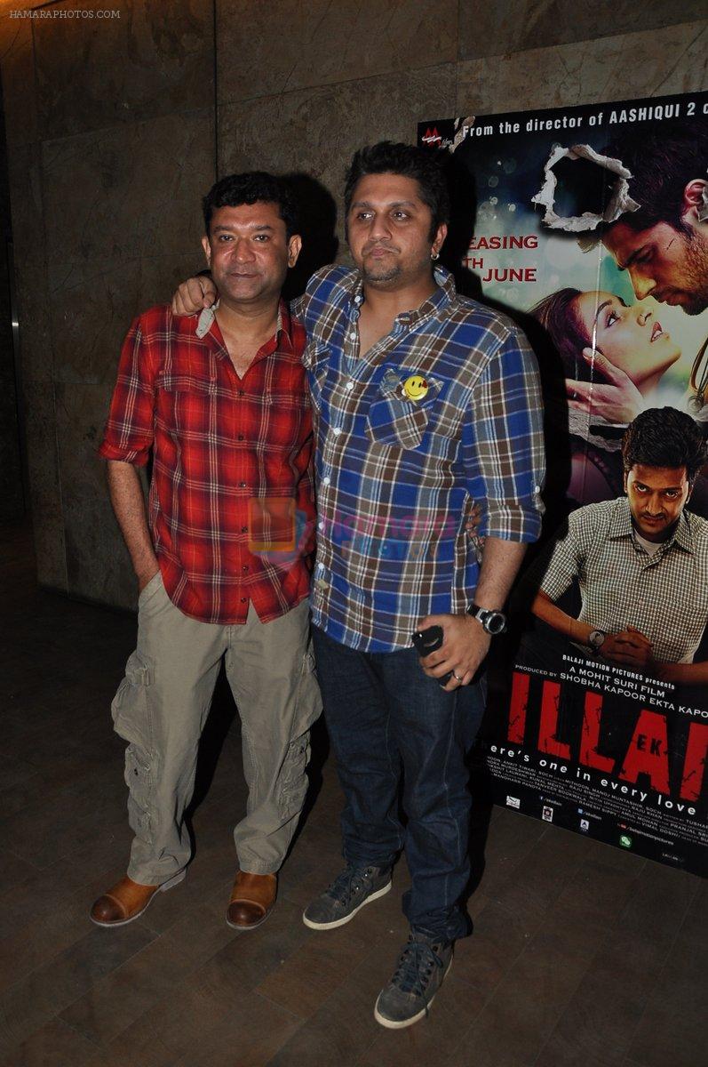 Mohit Suri, Ken Ghosh at Ek Villain special screening in Lightbox on  24th June 2014