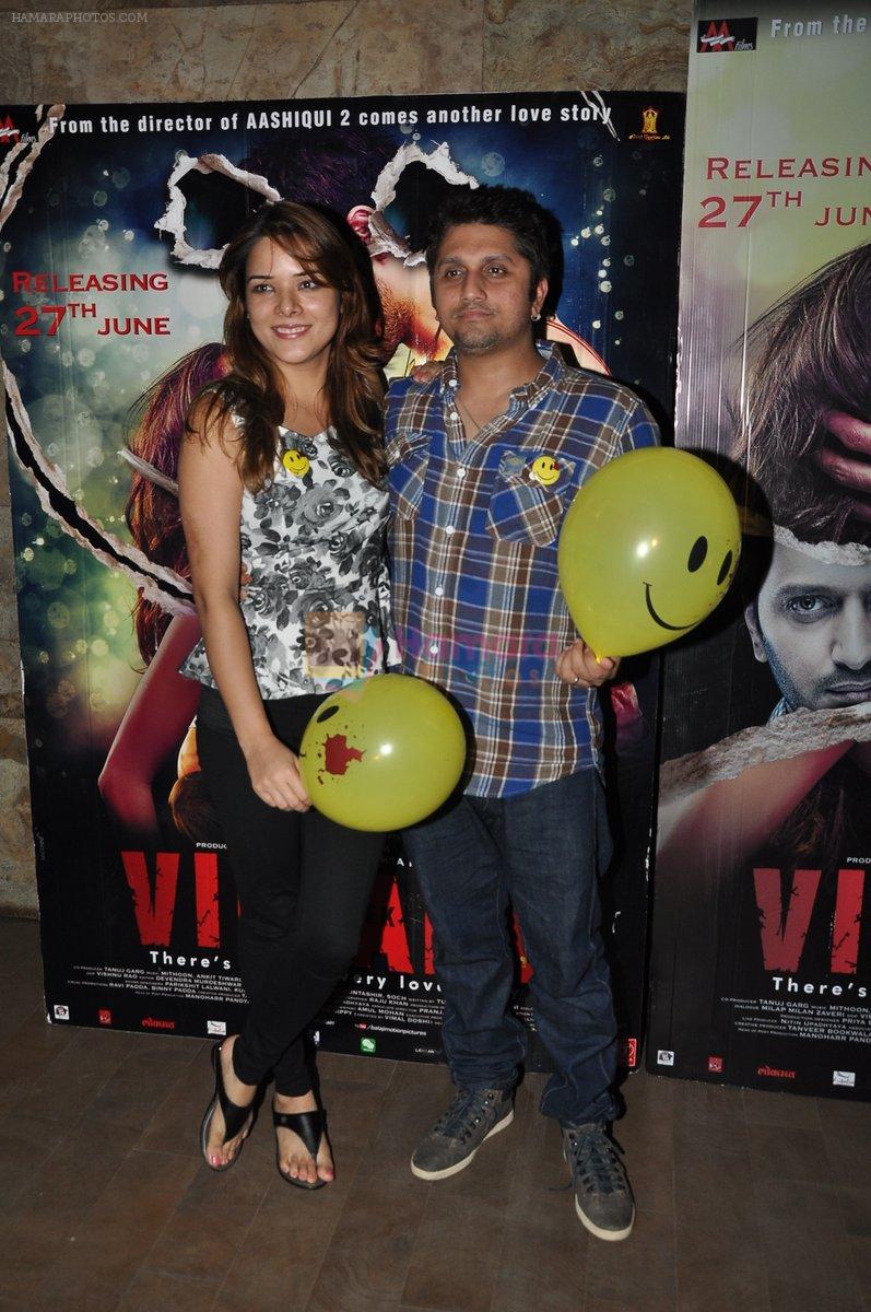 Udita Goswami, Mohit Suri at Ek Villain special screening in Lightbox on  24th June 2014