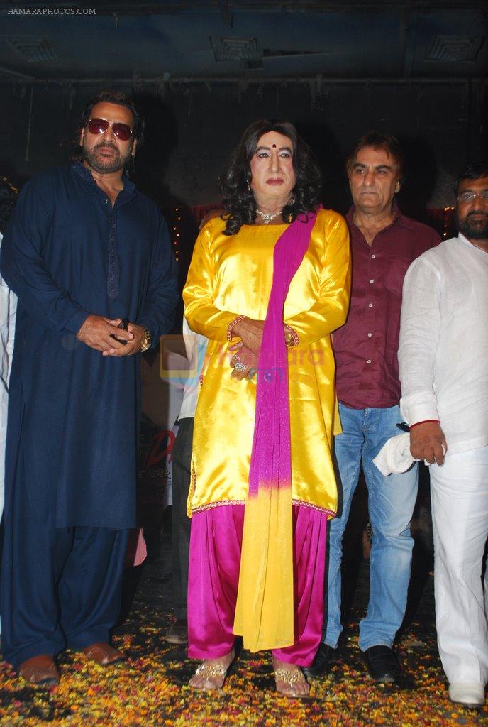 Shahbaz Khan and Shakti Kapoor as Eunuch in new film Rakth Daar in Mumbai on 27th June 2014