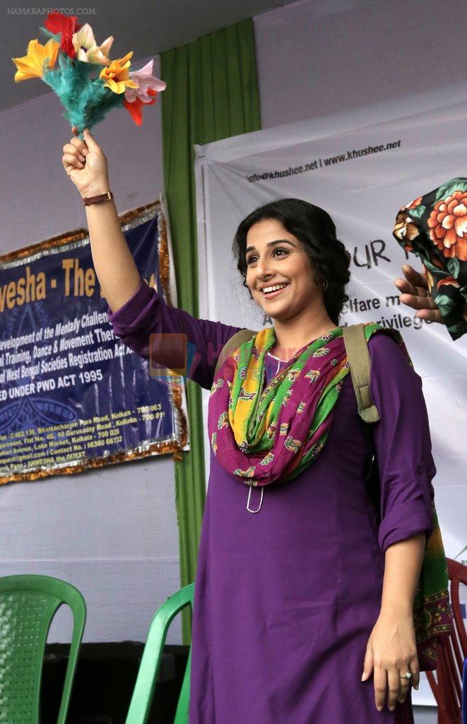 Vidya Balan in Kolkatta on 30th June 2014