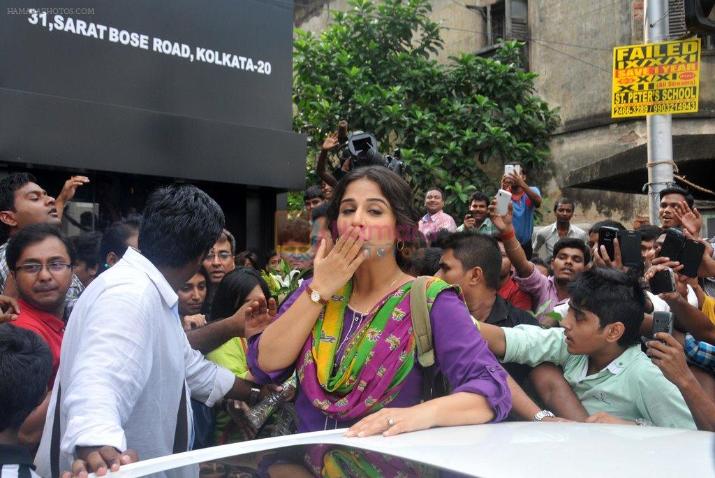 Vidya Balan in Kolkatta on 30th June 2014
