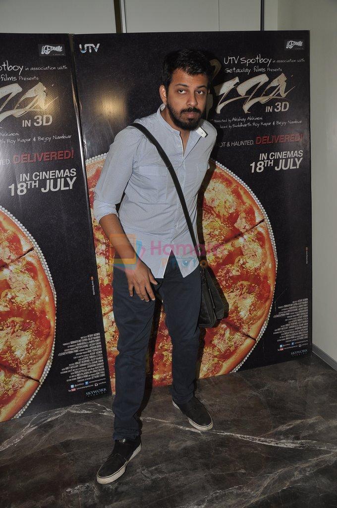 Bejoy Nambiar at Pizza film promotions in Chakala, Mumbai on 1st July 2014