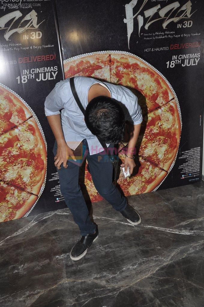 Bejoy Nambiar at Pizza film promotions in Chakala, Mumbai on 1st July 2014