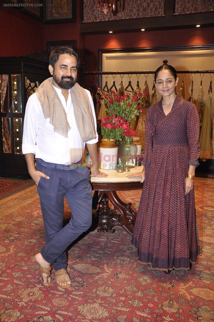 Sabyasachi's press preview of his new store in Kalaghoda, Mumbai on 2nd July 2014