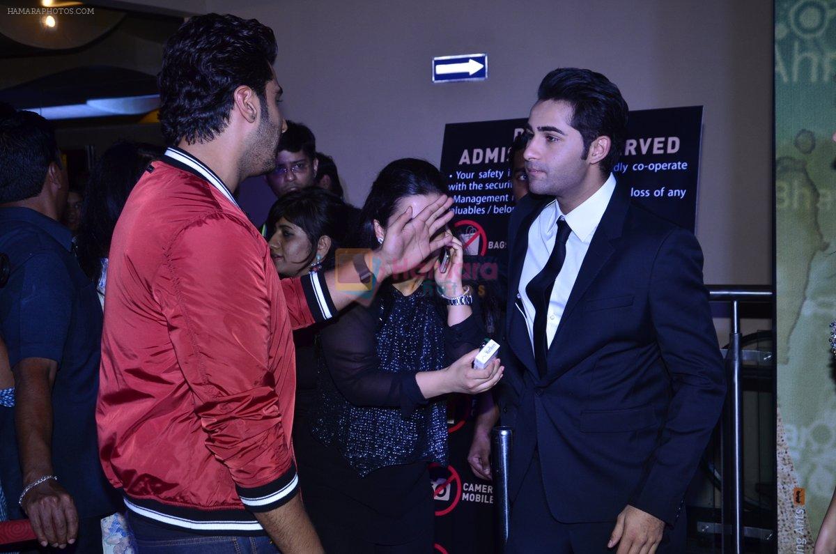 Arjun Kapoor, Armaan Jain at Lekar Hum Deewana Dil Premiere in PVR on 4th July 2014