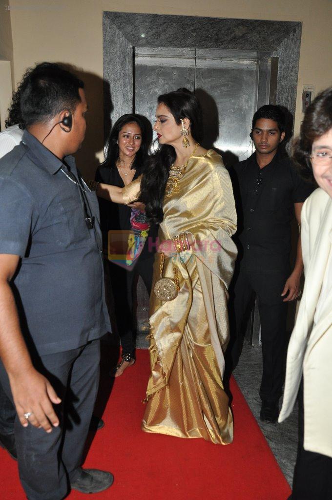Rekha at Lekar Hum Deewana Dil Premiere in PVR on 4th July 2014