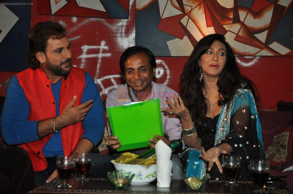 Rituparna sengupta, Shahbaaz Khan on the sets of Extraordinari in Mumbai on 7th July 2014