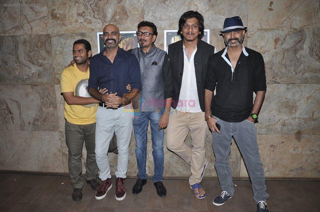 Raghu Ram, Rajiv Laxman at the short film Makhmal's screening at Lightbox on 11th July 2014