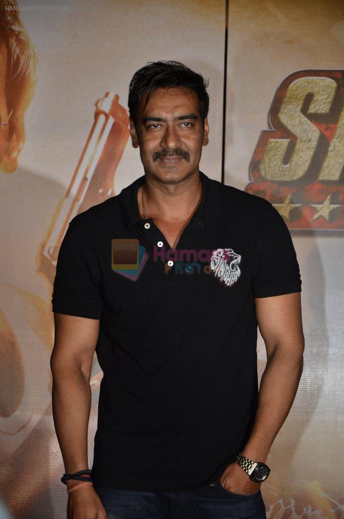 Ajay Devgn at the Trailer launch of Singham Returns on 11th July 2014