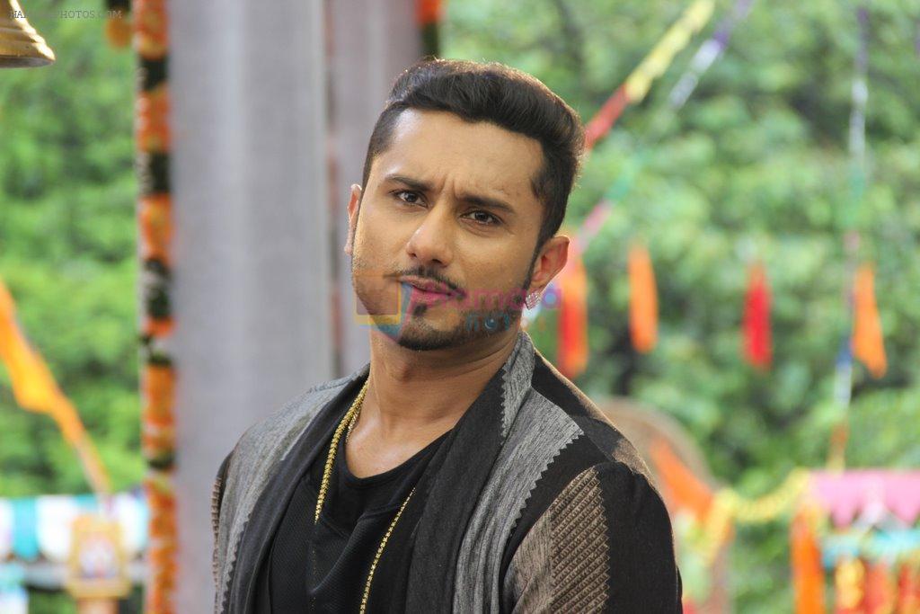 Yo Yo Honey Singh spotted at the promo shoot of his new show India's Raw Star happening at film city Mandir on 13th July 2014