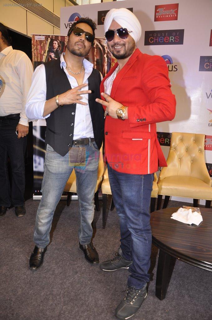 Mika Singh at DJ Dilbagh Singh album launch in Oakwood, Mumbai on 21st July 2014