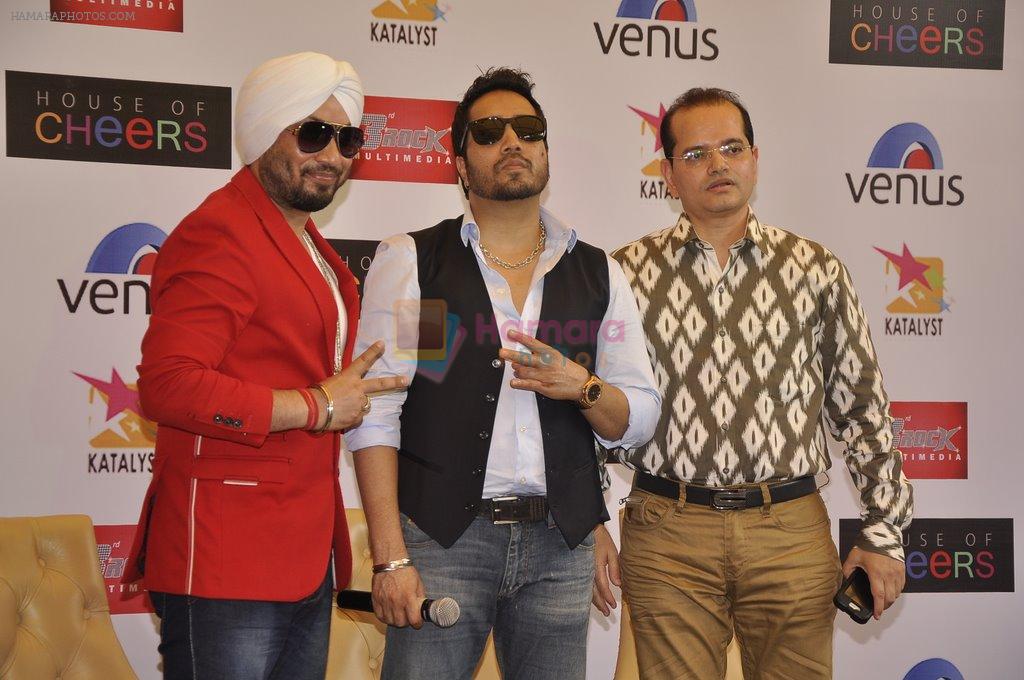 Mika Singh at DJ Dilbagh Singh album launch in Oakwood, Mumbai on 21st July 2014