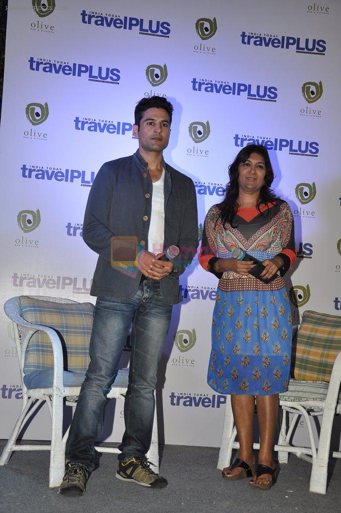 Rajeev Khandelwal promotes travel Plus magazine in Mumbai on 23rd July 2014