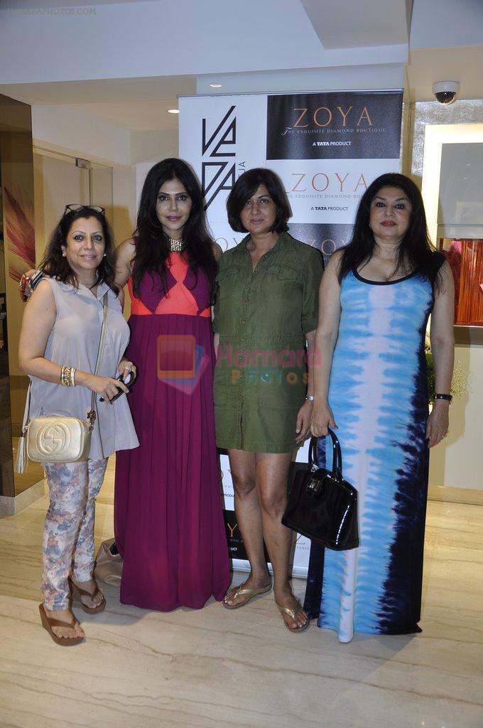 Nisha Jamwal at high tea hosted by Nisha Jamwal and Veda Raheja for Zoya in Khar, Mumbai on 24th July 2014