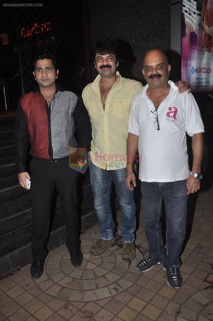 at Shreyas Talpade's Poster Boys premiere in PVR, Mumbai on 30th July 2014