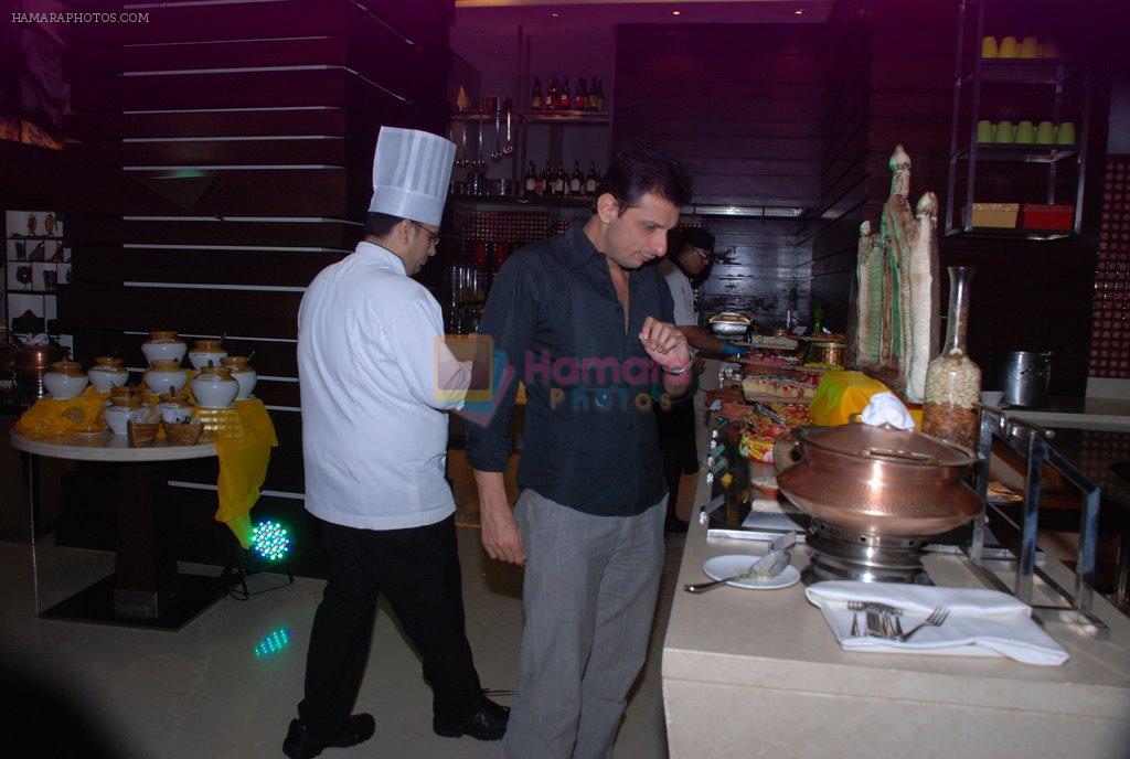 Rushaad Rana at Holiday Inn's Lucknow food fest in Andheri, Mumbai on 30th July 2014