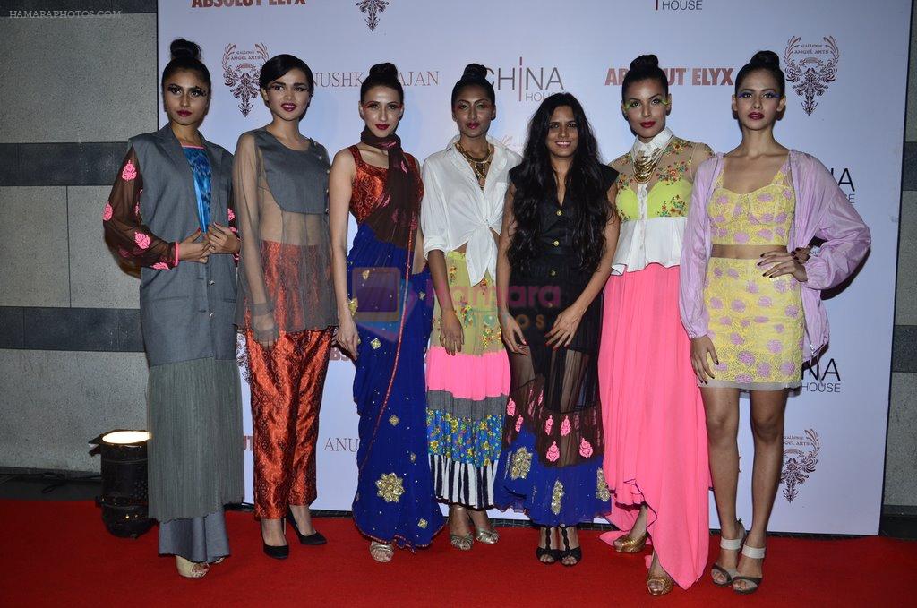Deepti Gujral, Alecia Raut at Absolut Elyx & Anushka Rajan's fashion preview in Mumbai on 31st July 2014