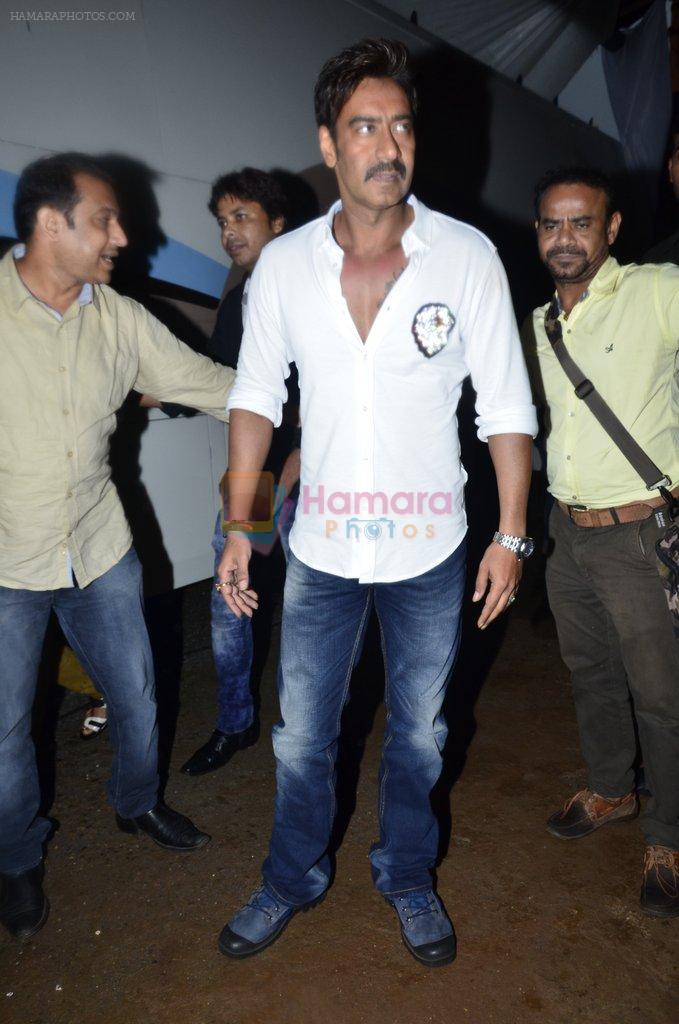 Ajay Devgan at the Promotion of Singham Returns on Comedy Nights with Kapil in Mumbai on 31st July 2014