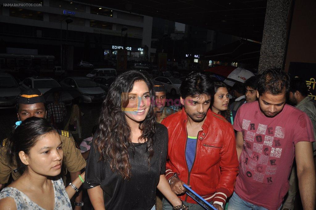 Richa Chadda, Nikhil Dwivedi at the launch of Tamanchey in Mumbai on 31st July 2014