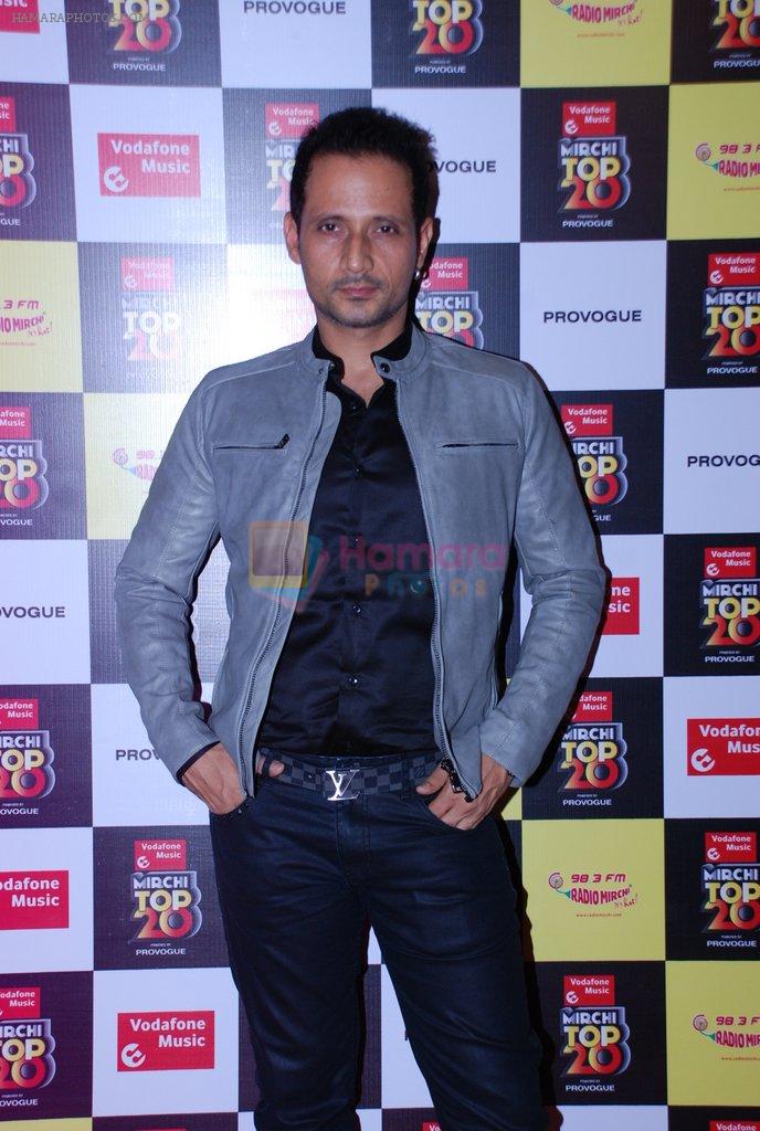 Manmeet Gulzar at Mirchi Top 20 Awards in Hard Rock Cafe, Mumbai on 1st Aug 2014