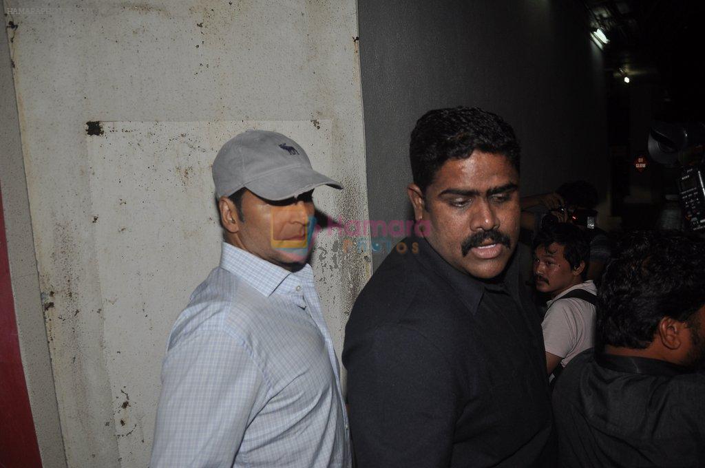 Akshay Kumar snapped in PVR on 1st Aug 2014