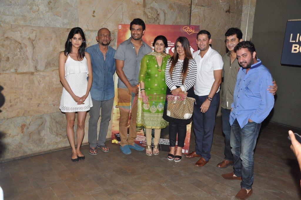 Sharad Kelkar at Lai Bhari screening in Lightbox, Mumbai on 2nd Aug 2014