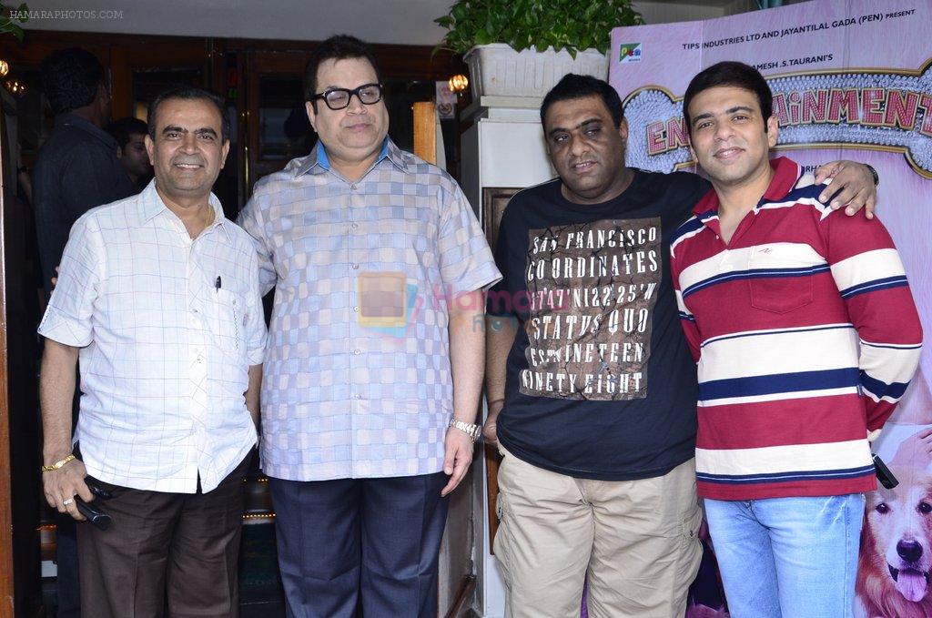 Ramesh Taurani at the special sale of garments worn by stars of the movie Entertainment in support of Youth Organisation in Defence of Animals in Mumbai on 2nd Aug 2014