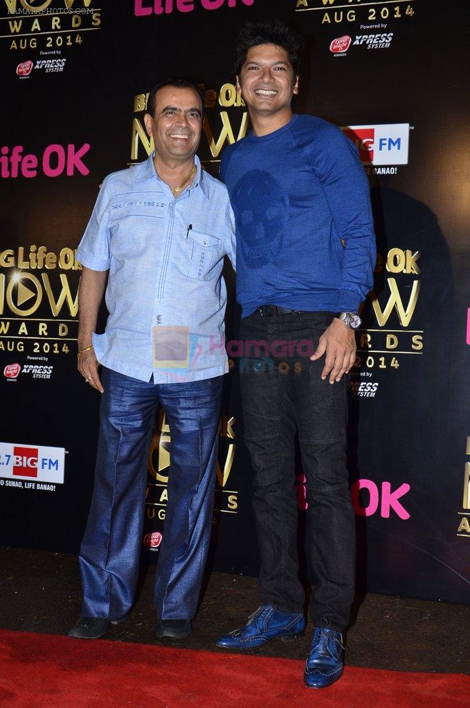 Shaan at Life Ok Now Awards in Mumbai on 3rd Aug 2014