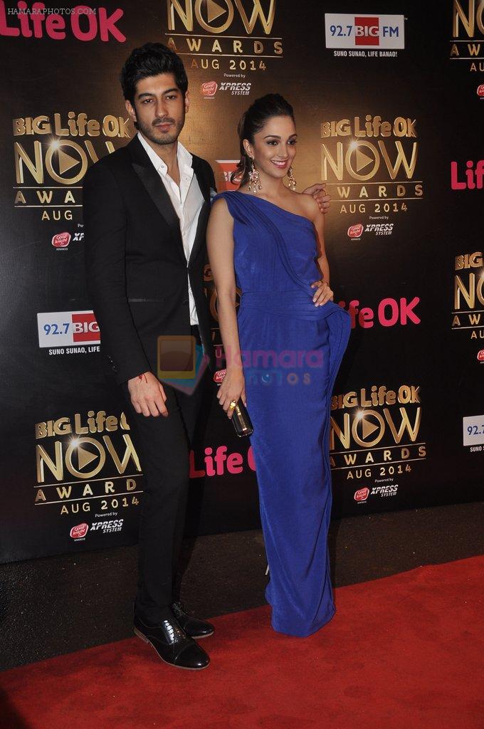 Kiara Advani, Mohit Marwah at Life Ok Now Awards in Mumbai on 3rd Aug 2014