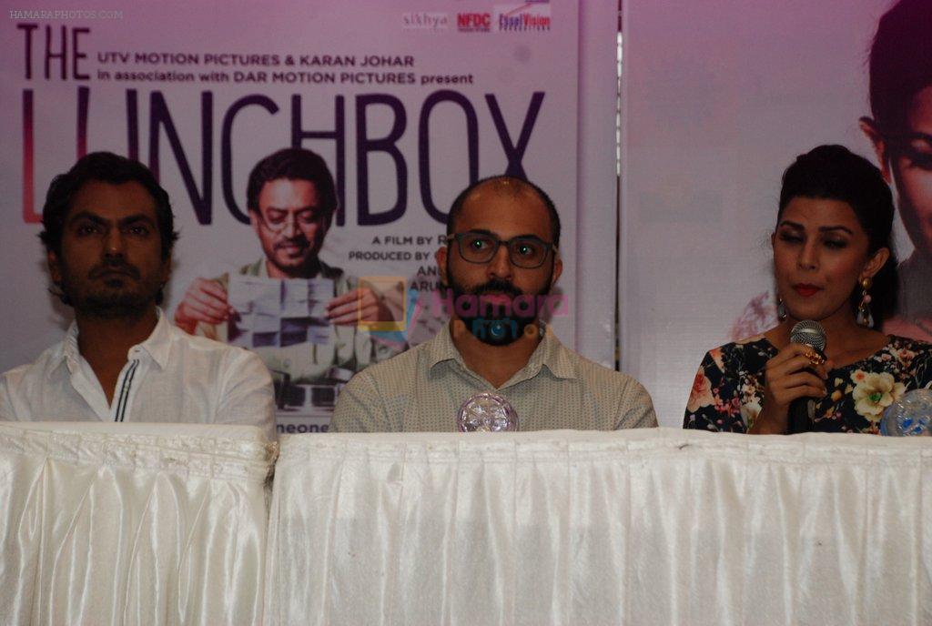 Nawazuddin Siddiqui, Ritesh Batra, Nimrat Kaur at Lunchbox DVD launch in Infinity, Mumbai on 6th Aug 2014