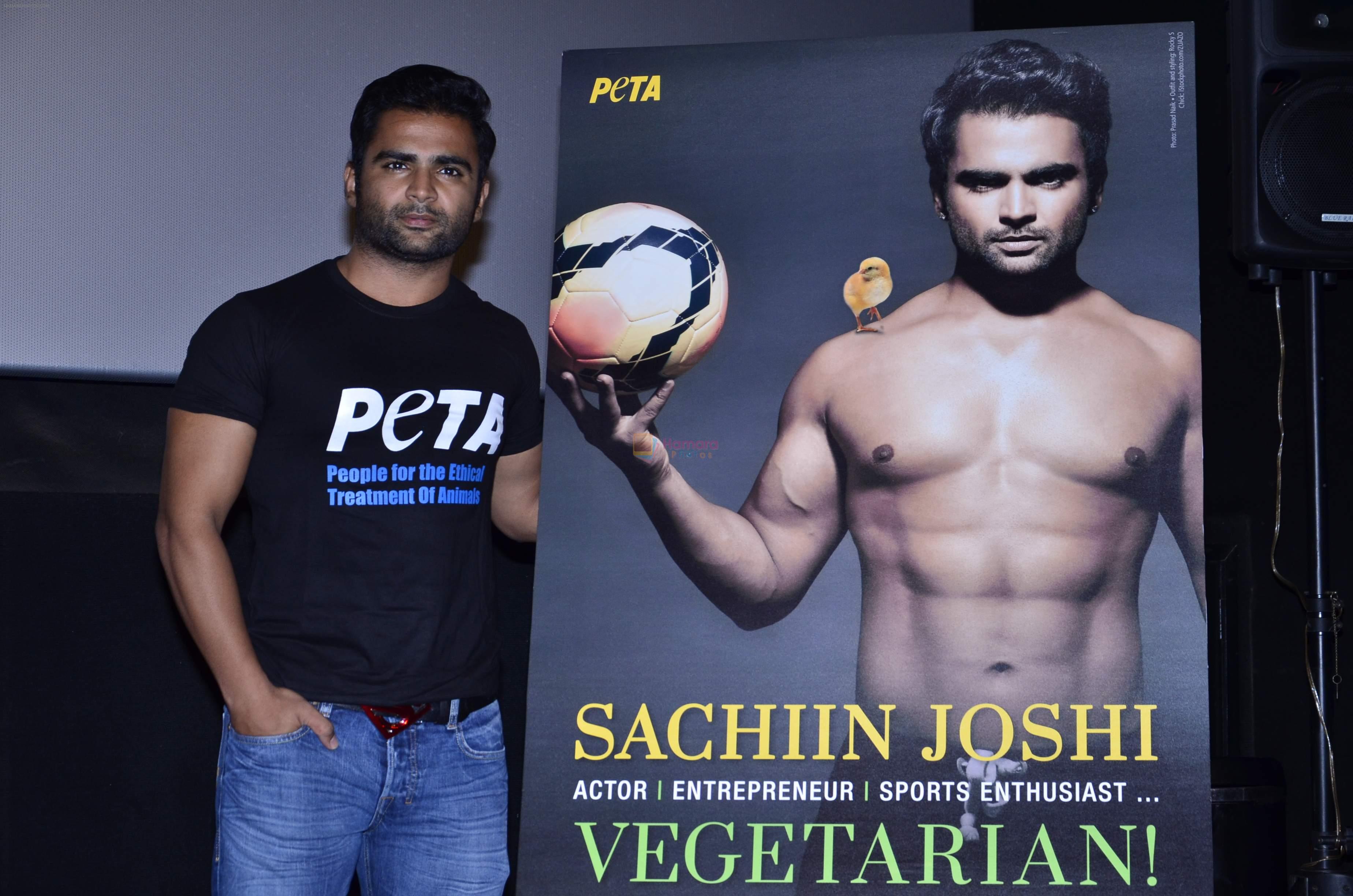 Sachin Joshi's peta ad on the occasion of his bday in PVR, Mumbai on 6th Aug 2014
