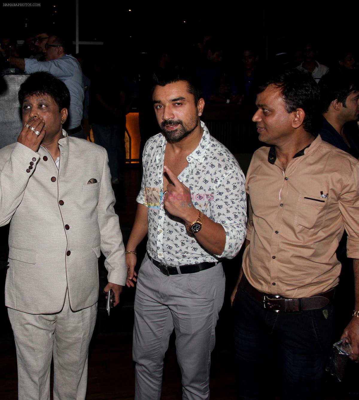 Manik Soni, Aijaz Khan and Mehmood Ali of Pen N Camera at the music launch of Plot No.666, Restricted Area