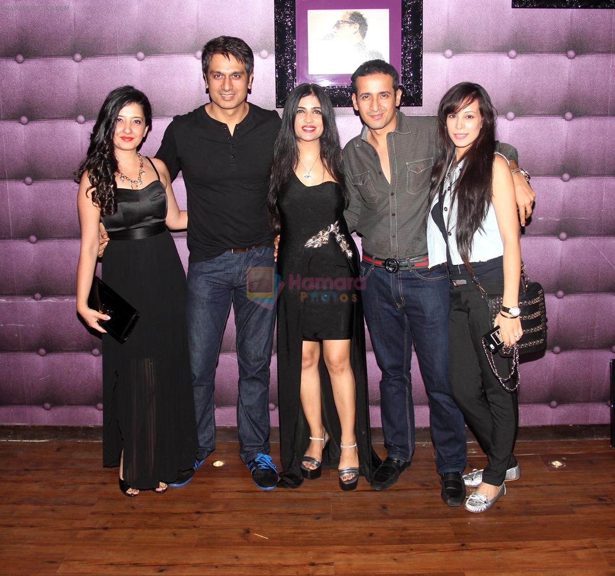 Amy Billimoria, Sachin Kurana, Shibani Kashyap, Harmeet Singh and Sunaina Singh at the music launch of Plot No.666, Restricted Area
