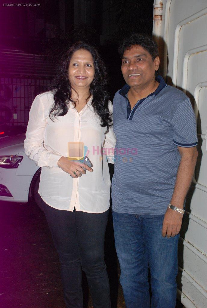 Johnny Lever at It's Entertainment special screening in Sunny Super Sound on 6th Aug 2014