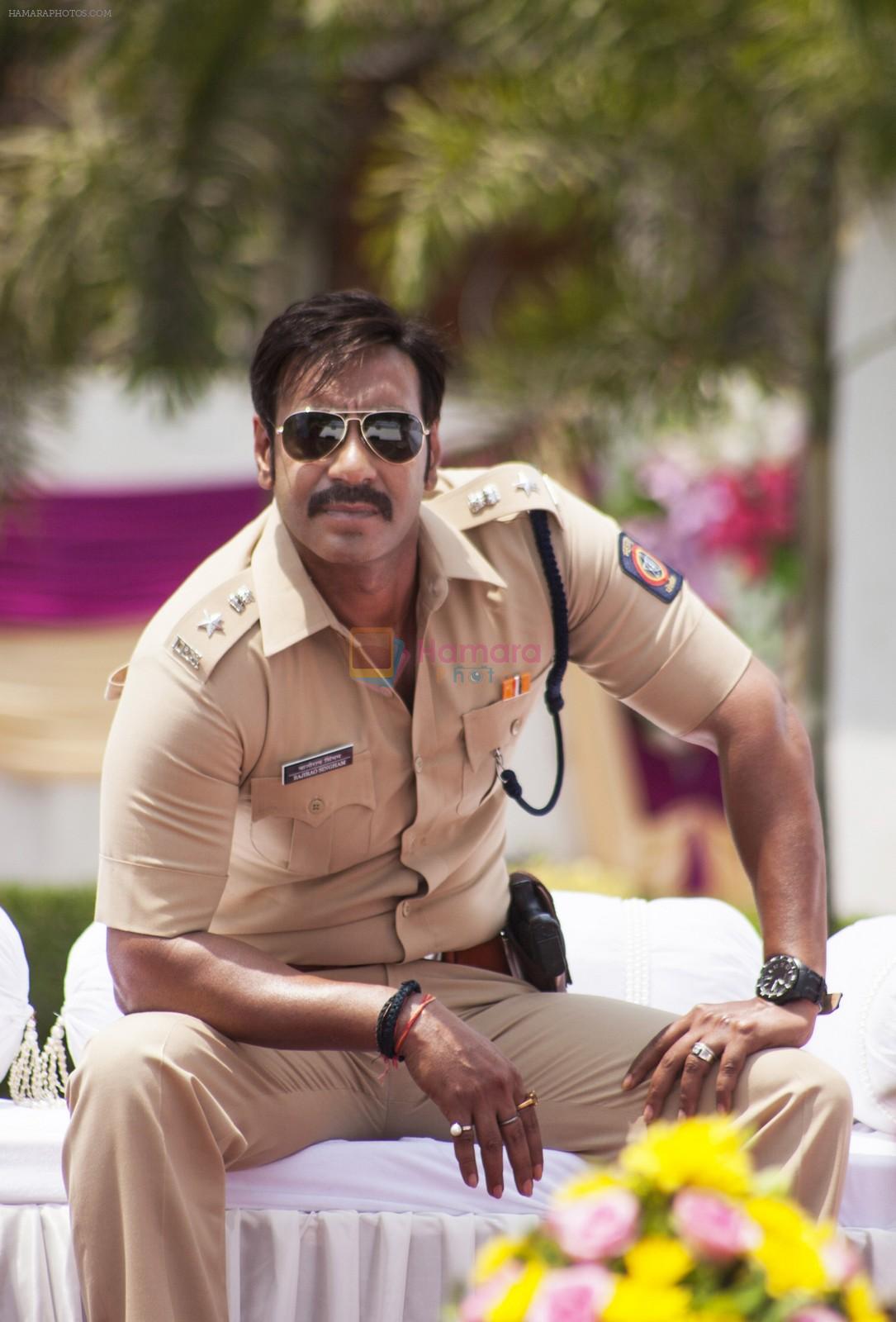 Arjay Devgan in Singham Returns Police uniforms