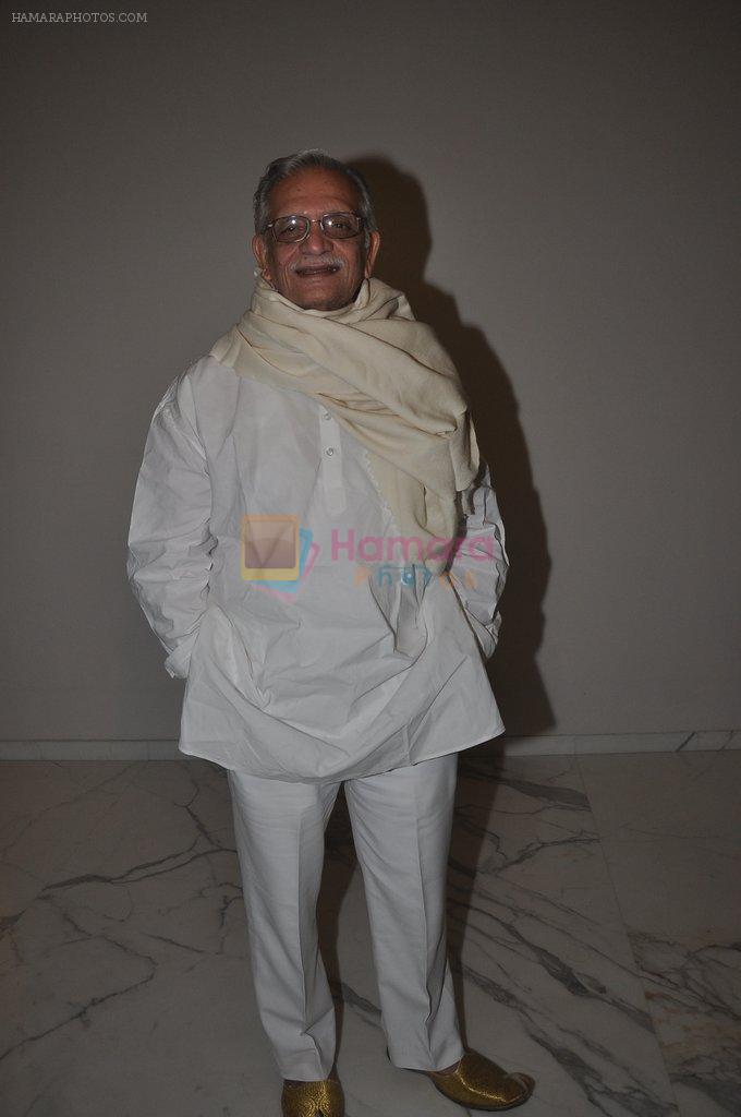 Gulzar at JSW Event on 8th Aug 2014