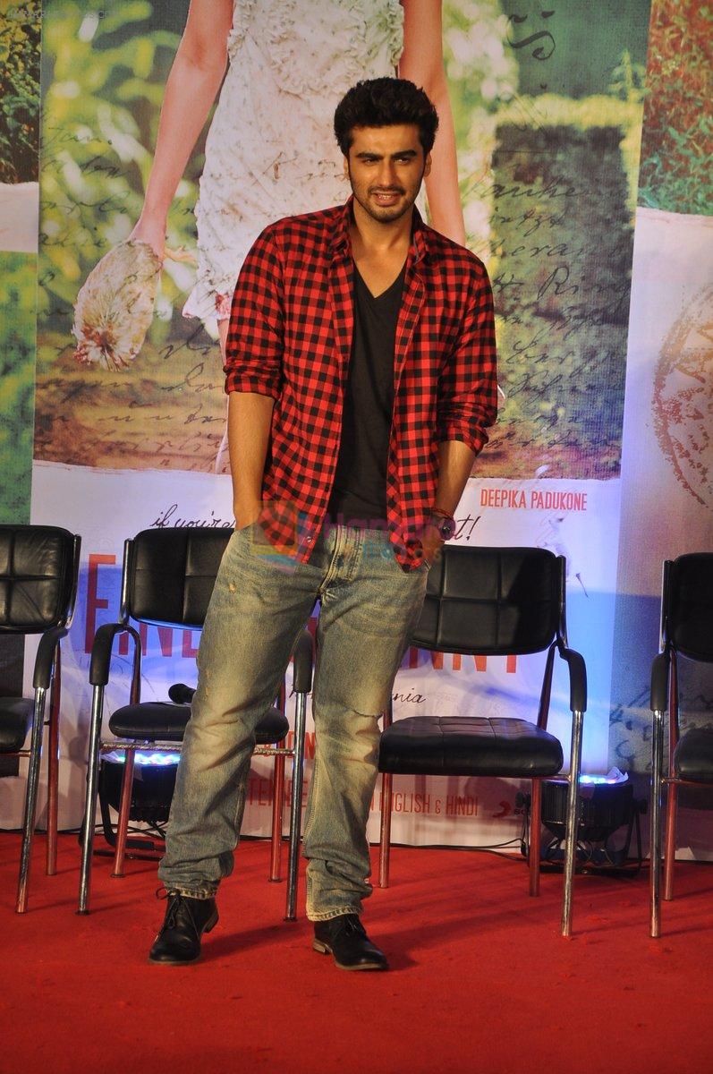 Arjun Kapoor at Finding Fanny musical event in Novotel, Mumbai on 10th Aug 2014