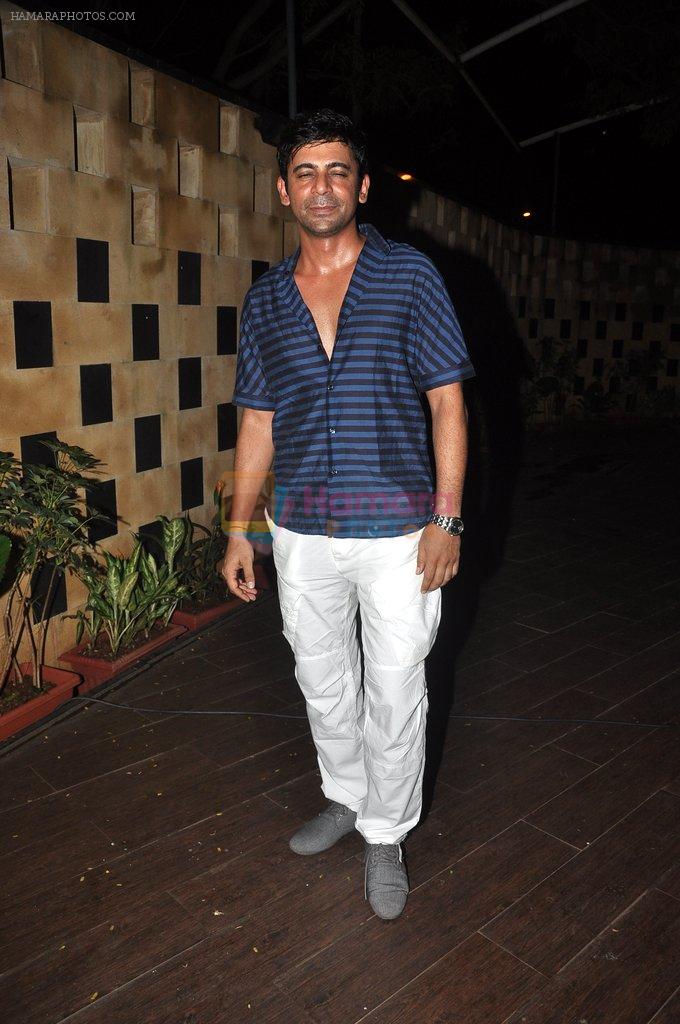 Sunil Grover at birthday bash for Melissa Pais in Levo Lounge on 10th Aug 2014