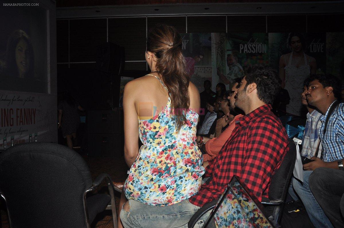 Arjun Kapoor & Deepika Padukone at Finding Fanny musical event in Novotel, Juhu on 10th Aug 2014