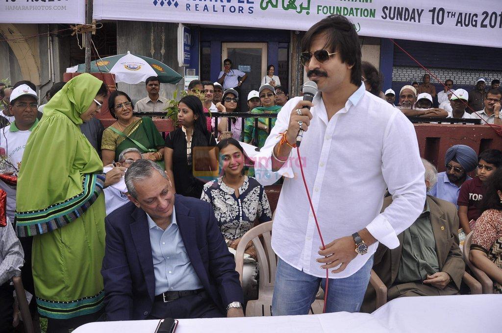 Vivek Oberoi at Love Mumbai event supported by Marvel Realtors in Marine Drive, Mumbai on 10th Aug 2014