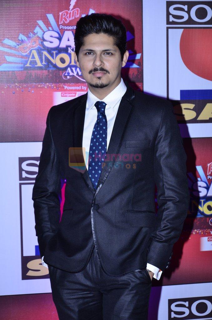 Vishal Malhotra at SAB Ke anokhe awards in Filmcity on 12th Aug 2014