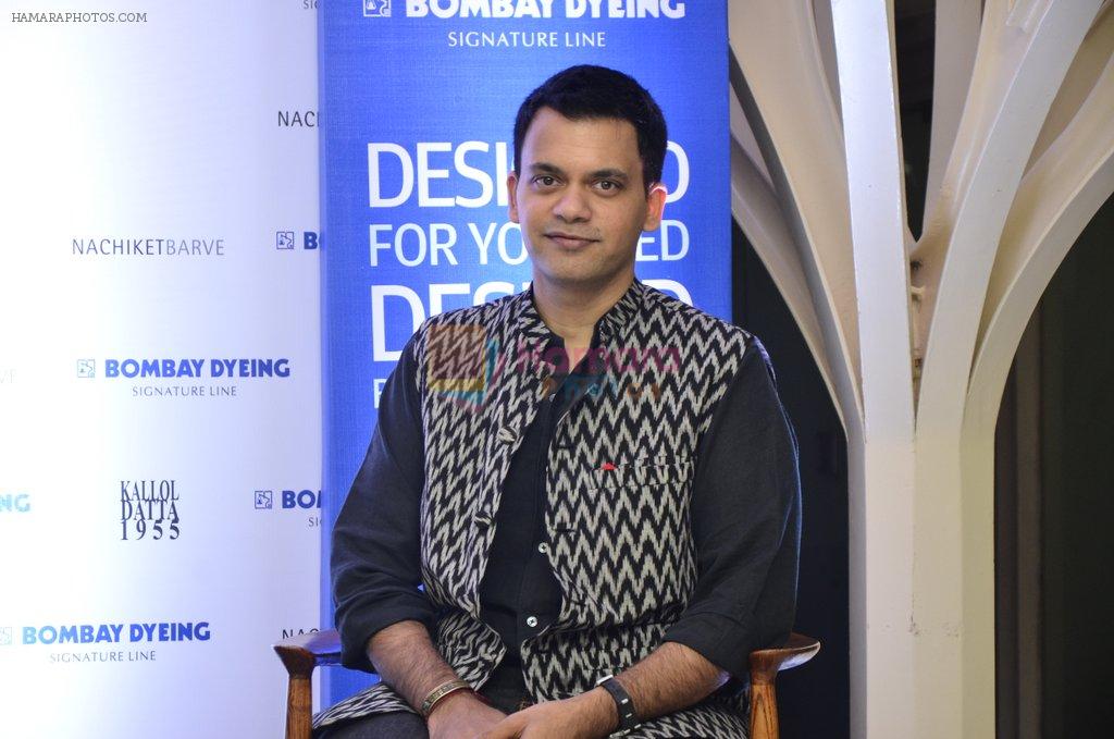 Nachiket Barve at Bombay Dyeing new home improvement range launch in Tote on 12th Aug 2014