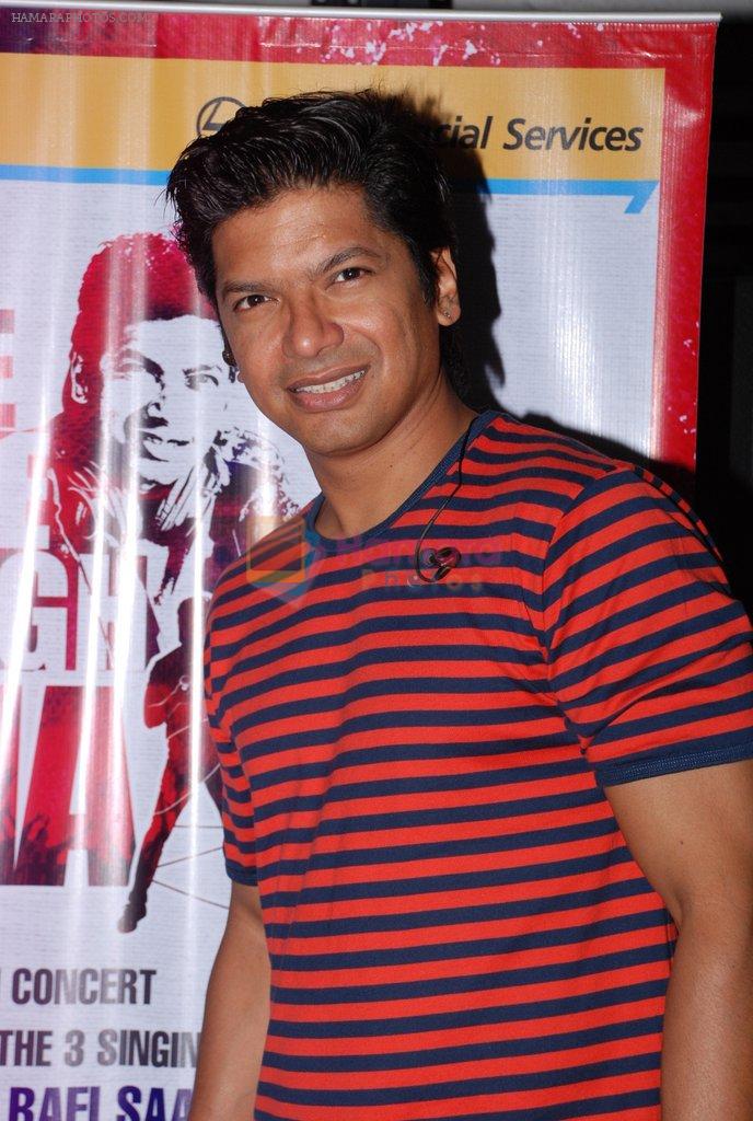 Shaan rehearses for concert in Sakinaka on 12th Aug 2014