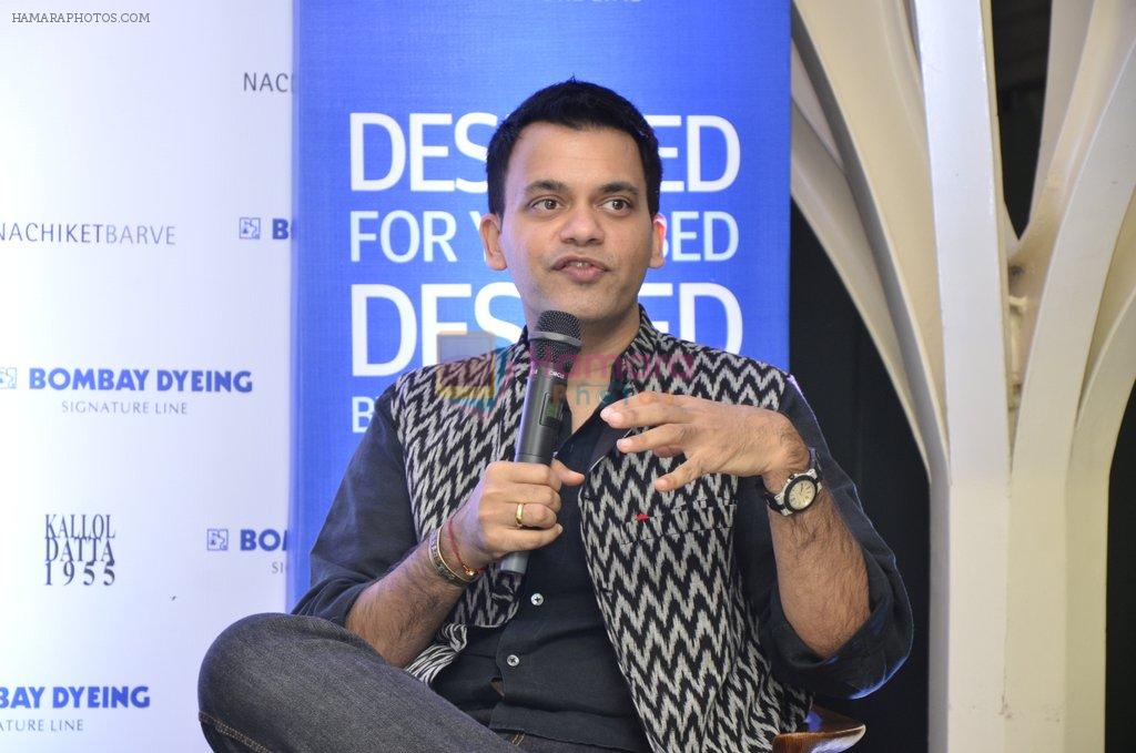 Nachiket Barve at Bombay Dyeing new home improvement range launch in Tote on 12th Aug 2014
