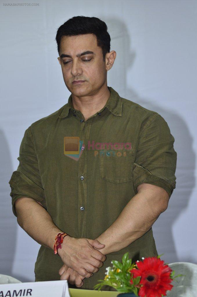 Aamir Khan launches My Marathi book in Santacruz on 13th Aug 2014